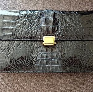 RARE Authentic Crocodile Skin Kaiyo Clutch